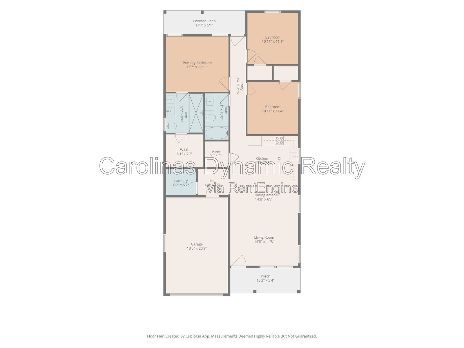 Brand-new construction with modern finishes, a thoughtful single-level floor plan, and an impressive primary suite! property image