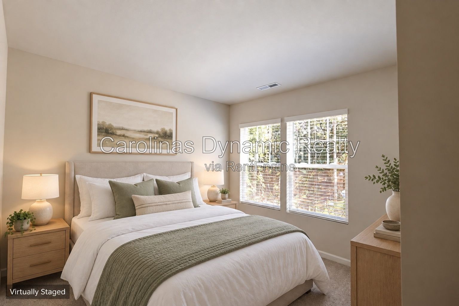 Bright End-Unit Townhome with Two-Car Garage & Convenient Access to I-485 property image