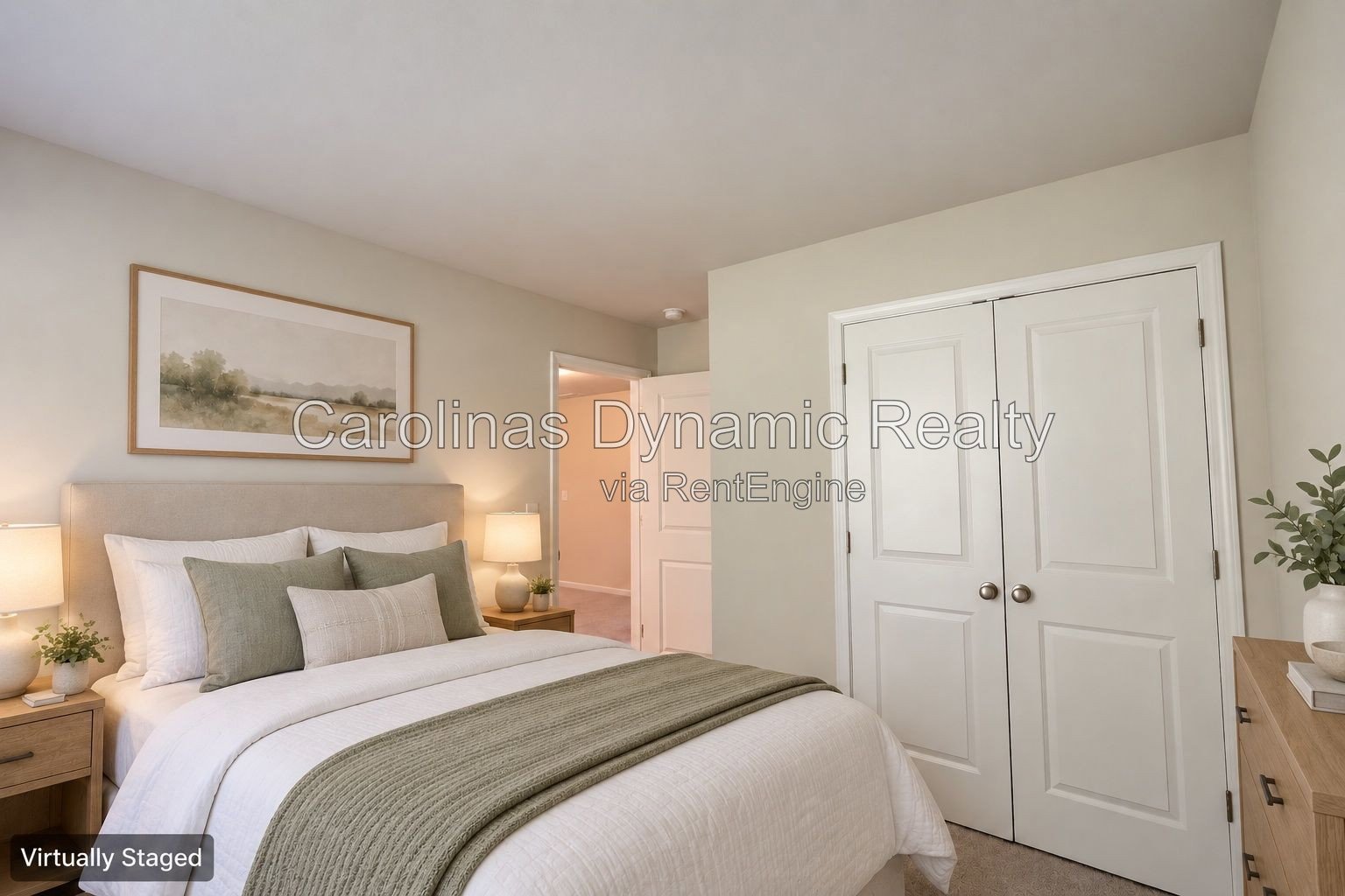 Bright End-Unit Townhome with Two-Car Garage & Convenient Access to I-485 property image