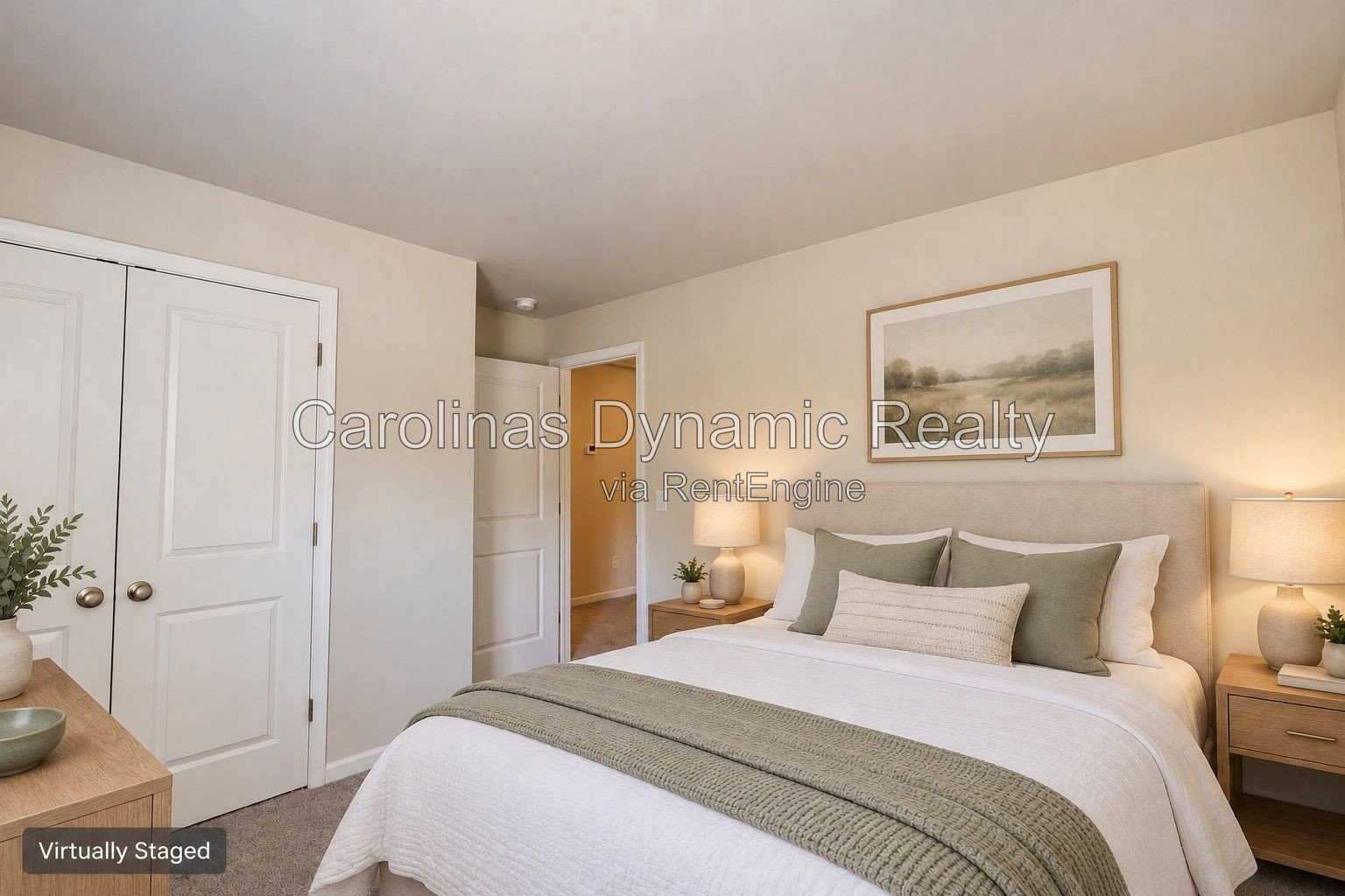 Bright End-Unit Townhome with Two-Car Garage & Convenient Access to I-485 property image