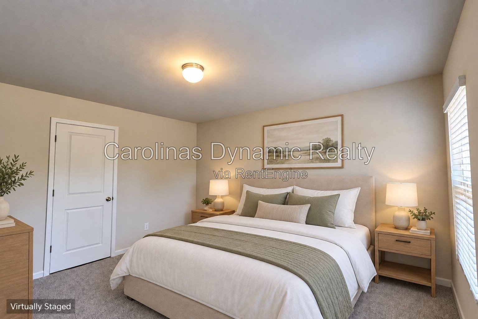 Bright End-Unit Townhome with Two-Car Garage & Convenient Access to I-485 property image
