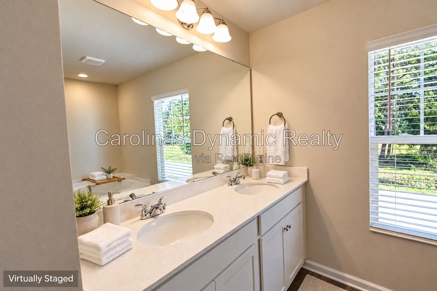 Bright End-Unit Townhome with Two-Car Garage & Convenient Access to I-485 property image
