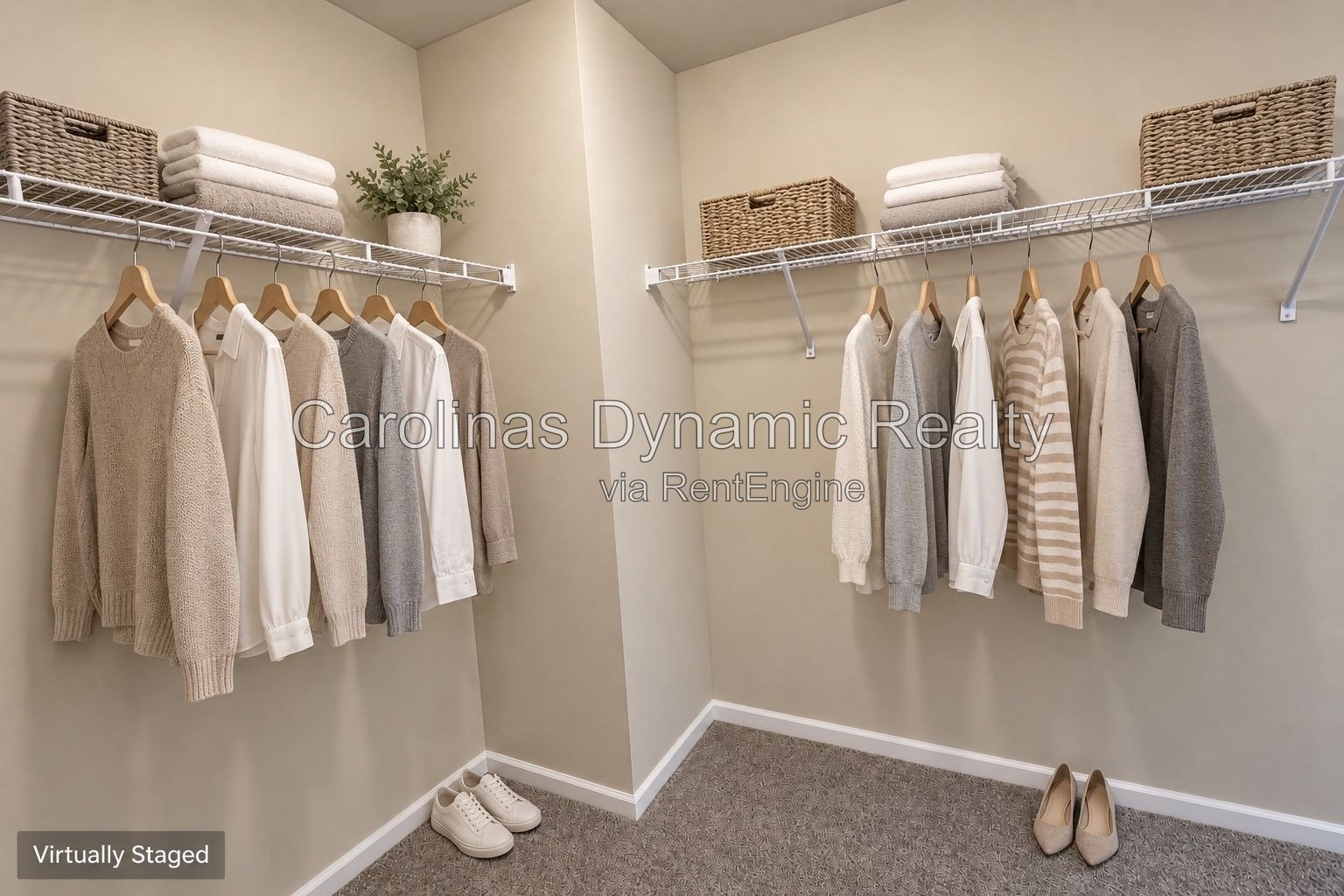 Bright End-Unit Townhome with Two-Car Garage & Convenient Access to I-485 property image