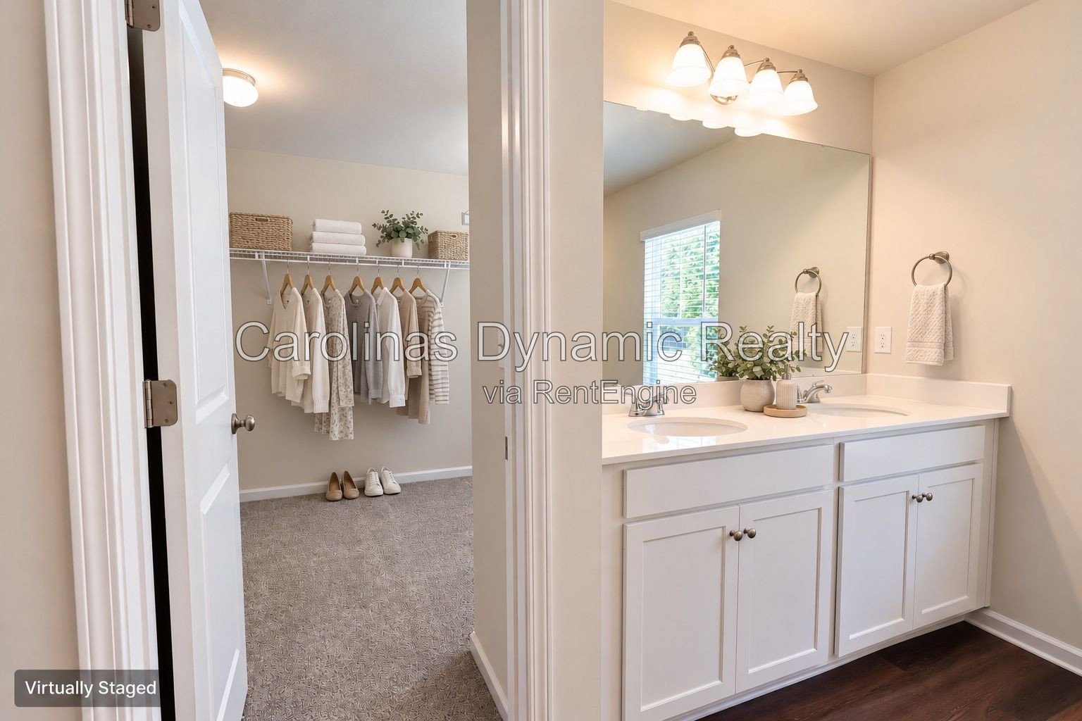Bright End-Unit Townhome with Two-Car Garage & Convenient Access to I-485 property image